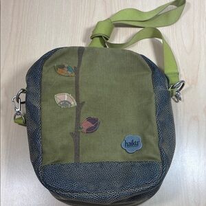 Haiku Green and Blue Women's Bag
